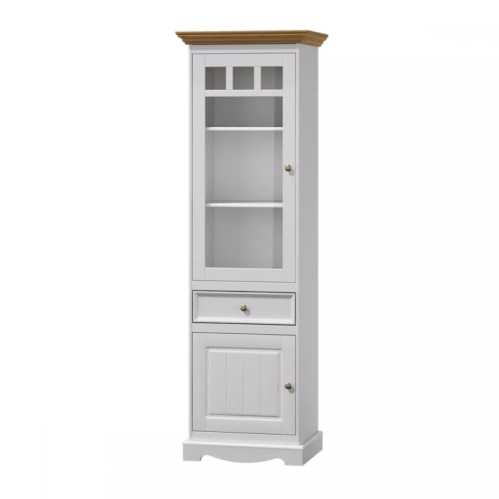 Plaukts Belluno Elegante Witryna L Puse: kreisā, · 60 × 190 × 45 cm