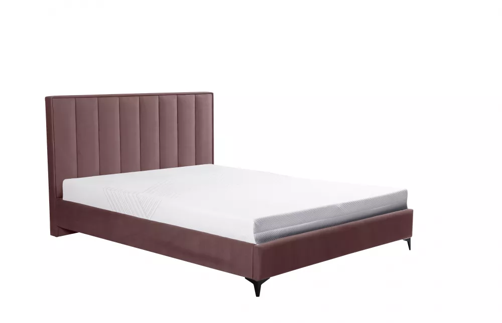 Gulta Lahti Standard ar stelāžu Guļamvietas platums: 160 cm, Guļamvietas garums: 200 cm, stelāžas tips: metāla, · Tumši 