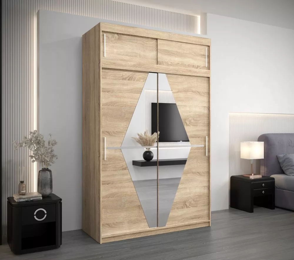 Skapis Boliwia Premium · Sonoma · 150 × 62 × 240 cm