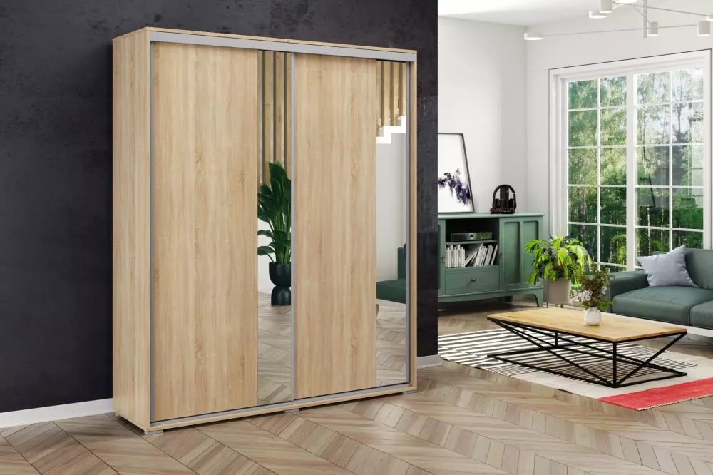 Skapis Modern A4 · Sonoma · 200 × 62 × 245 cm
