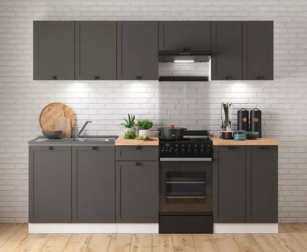 Virtuves komplekts Junona Line 230 Premium Materiāls : MDF + LKSP plātne,
