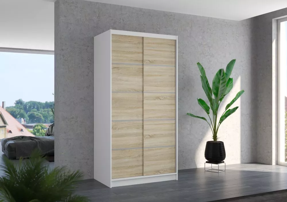Skapis Riva 100 · 100 × 58 × 200 cm