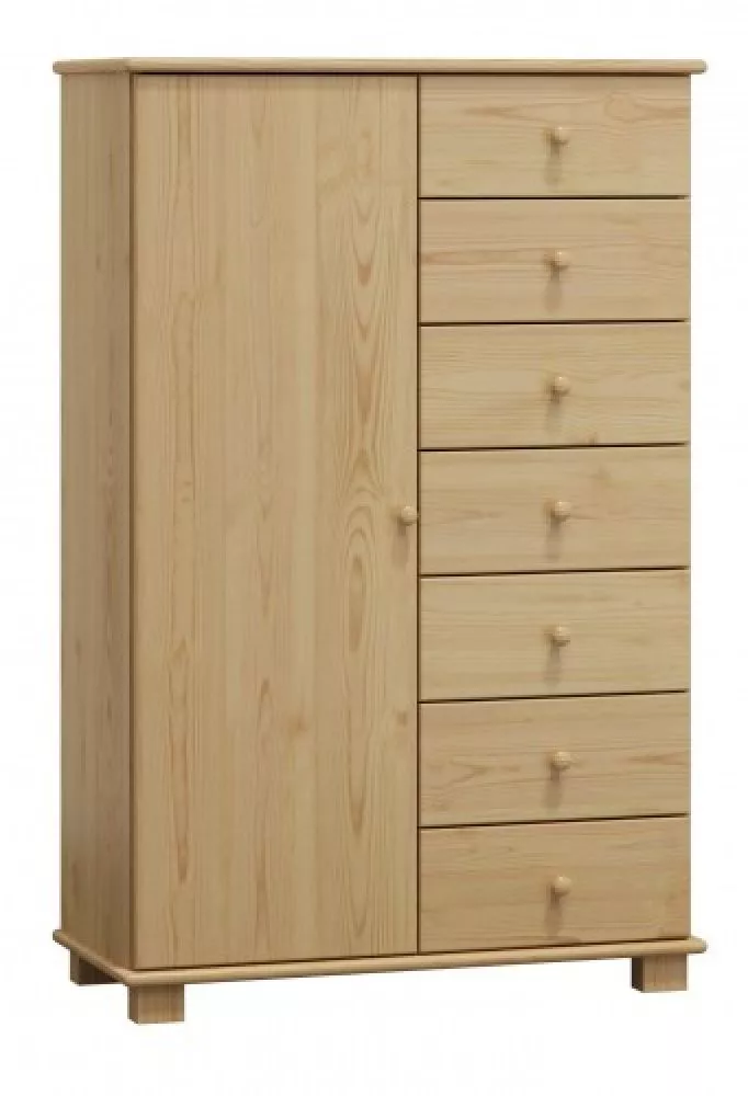 Kumode Beliz 3 · Priede · 90 × 42 × 139 cm
