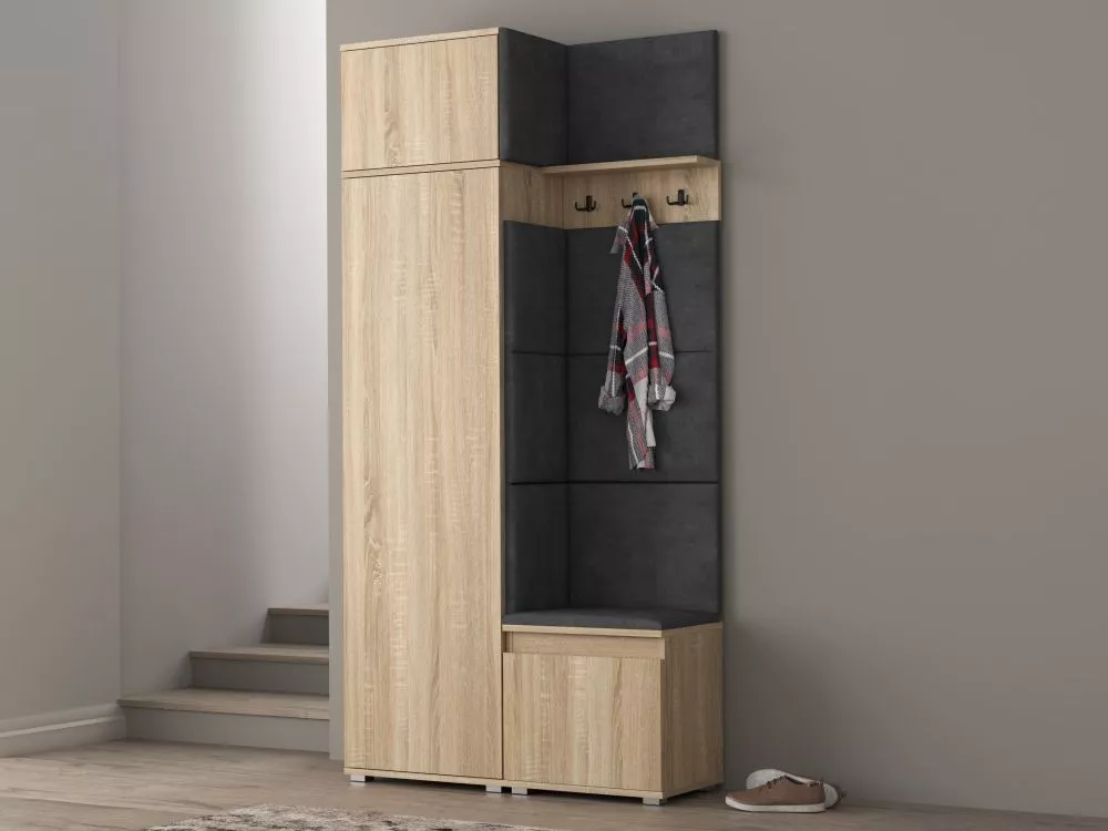 Koridora iekārta Nevada 104 Premium Set · 104 × 37 × 214 cm