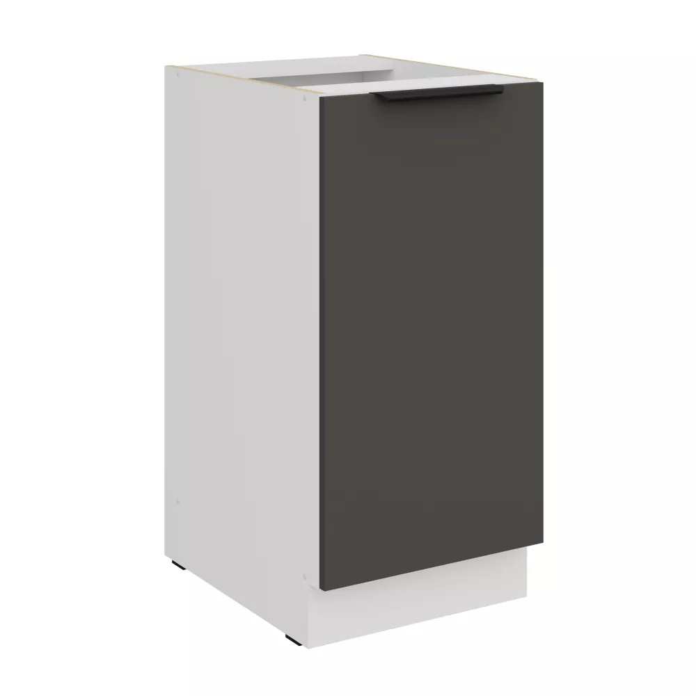 Virtuves skapis Aria Graphite 40 D 1F BB