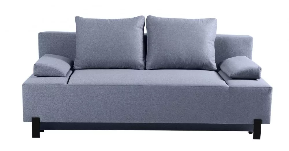 Dīvāns Leyla standard · Zils · 96 × 200 × 90 cm