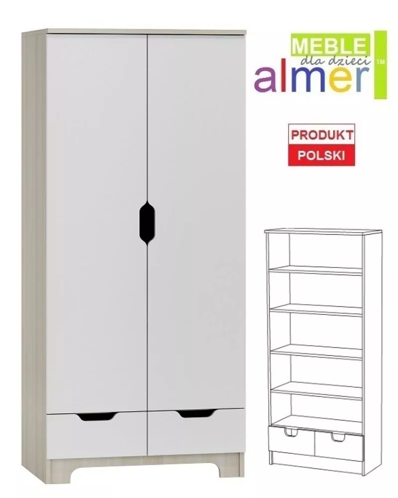 Plaukts Nordi J25 · 80 × 177 × 53 cm