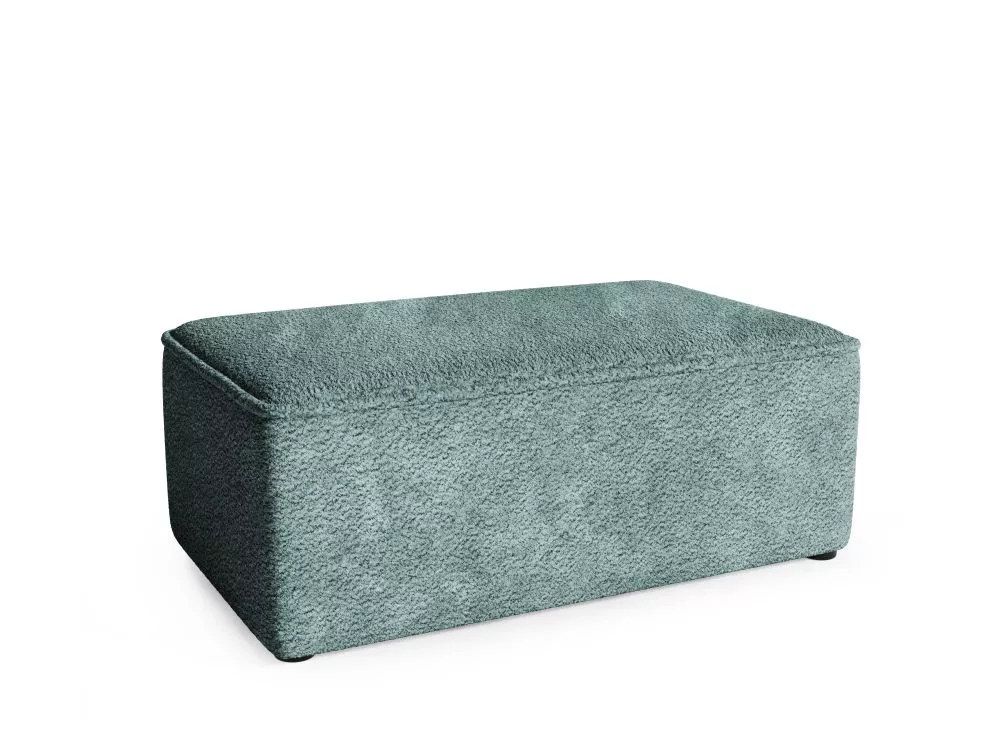 Pufs Loretto P Premium Standard Auduma numurs: Abriamo 09, · Tumši zaļš · 100 × 38 × 60 cm