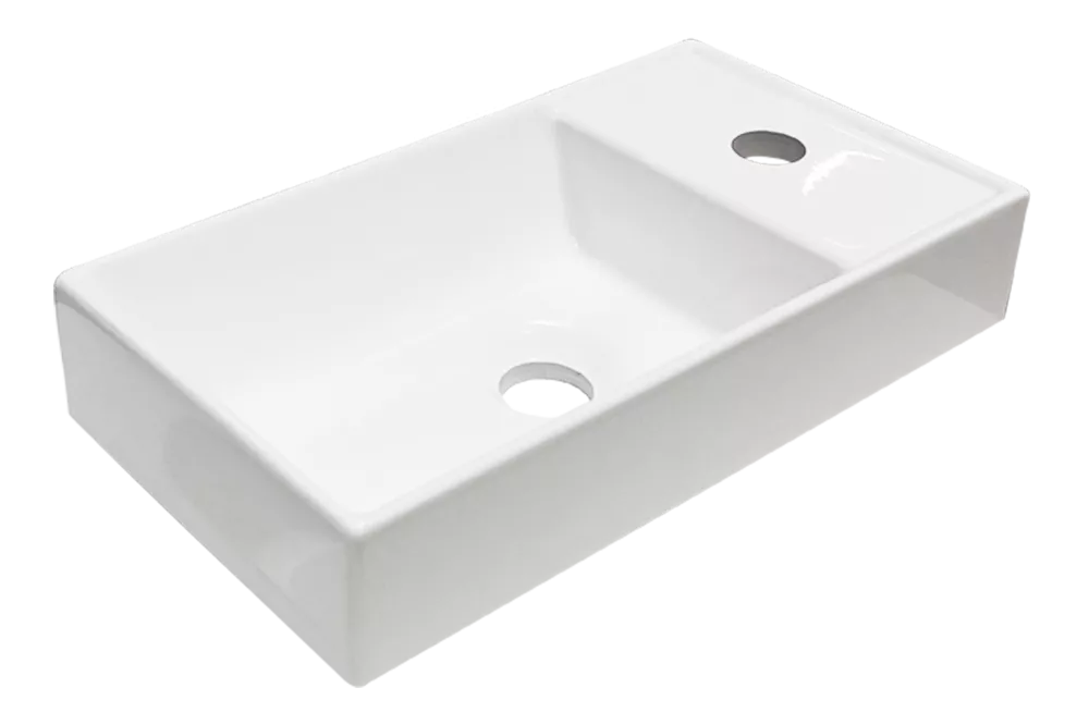 Izlietne Nero 40 · Balts · 40 × 22 × 10 cm