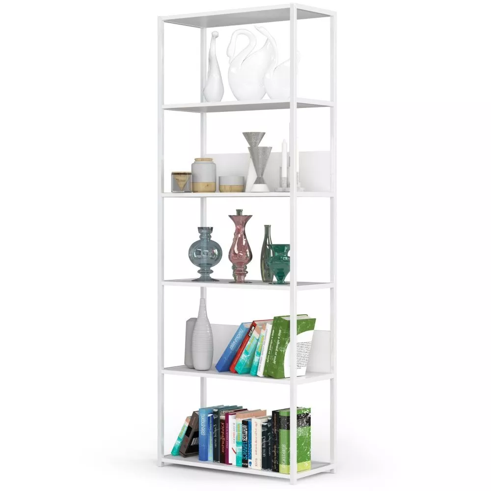 Plaukts Loft White · Balts · 70 × 192 × 32 cm