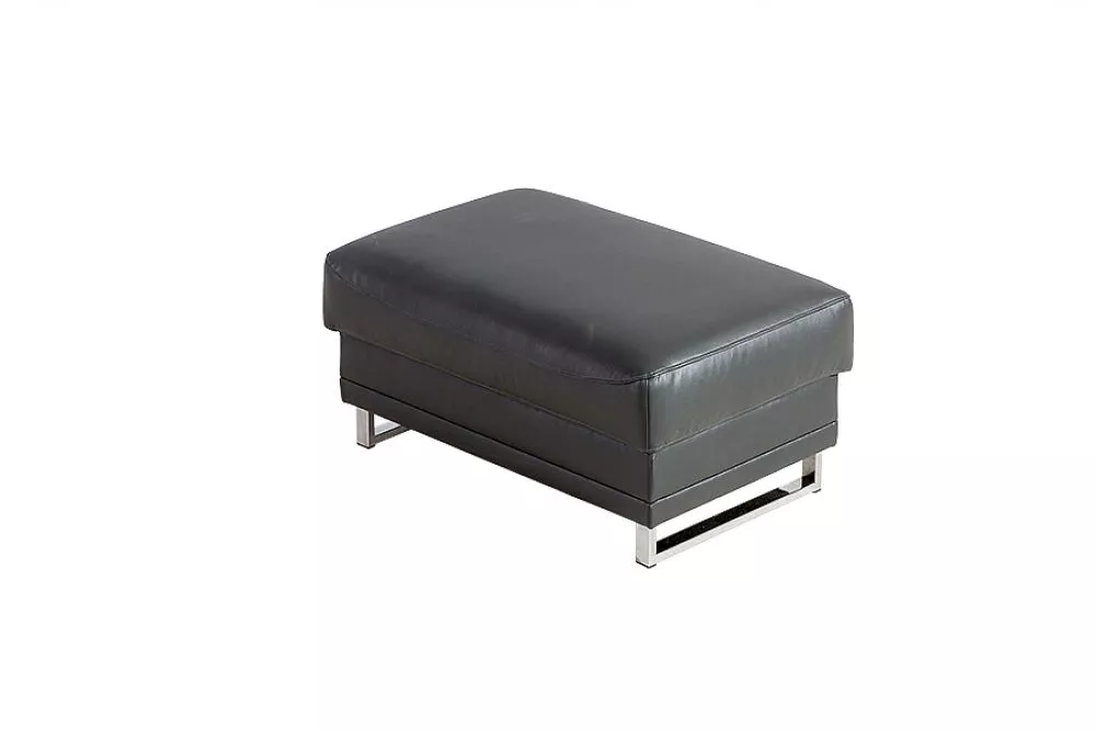 Pufs Roys Pouf standard Auduma numurs: Cayenne 20, · Grafīts · 101 × 48 × 61 cm