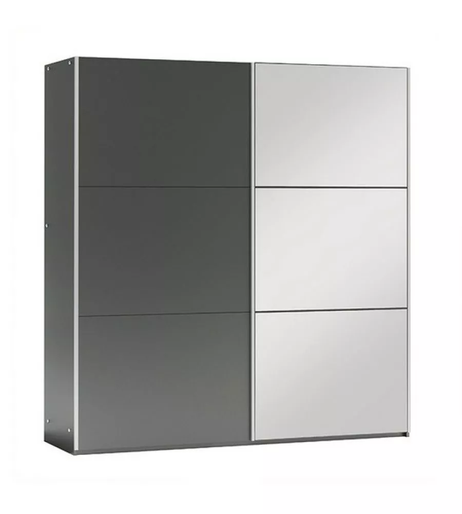 Skapis Vigo Classic · Grafīts · 150 × 65 × 215 cm