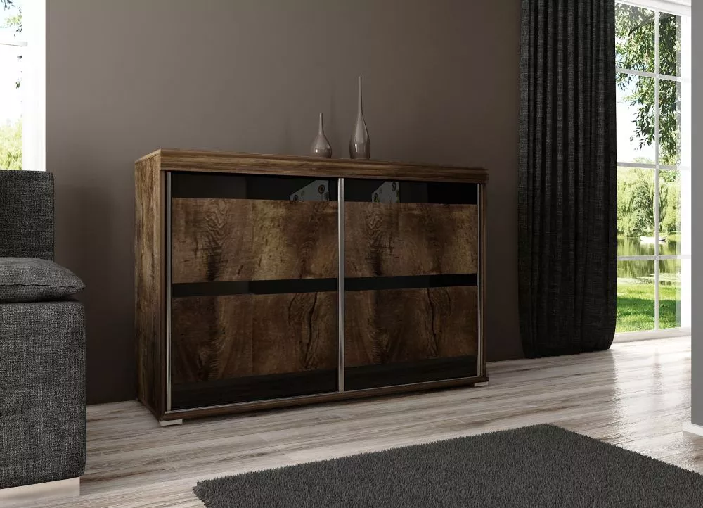 Kumode Tablet 5 · Tumšais osis · 120 × 45 × 94 cm
