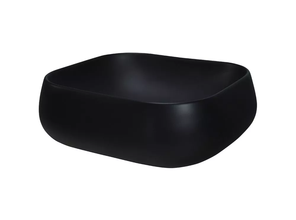 Izlietne Nika Ceramic · Melns · 45 × 40 × 14.5 cm