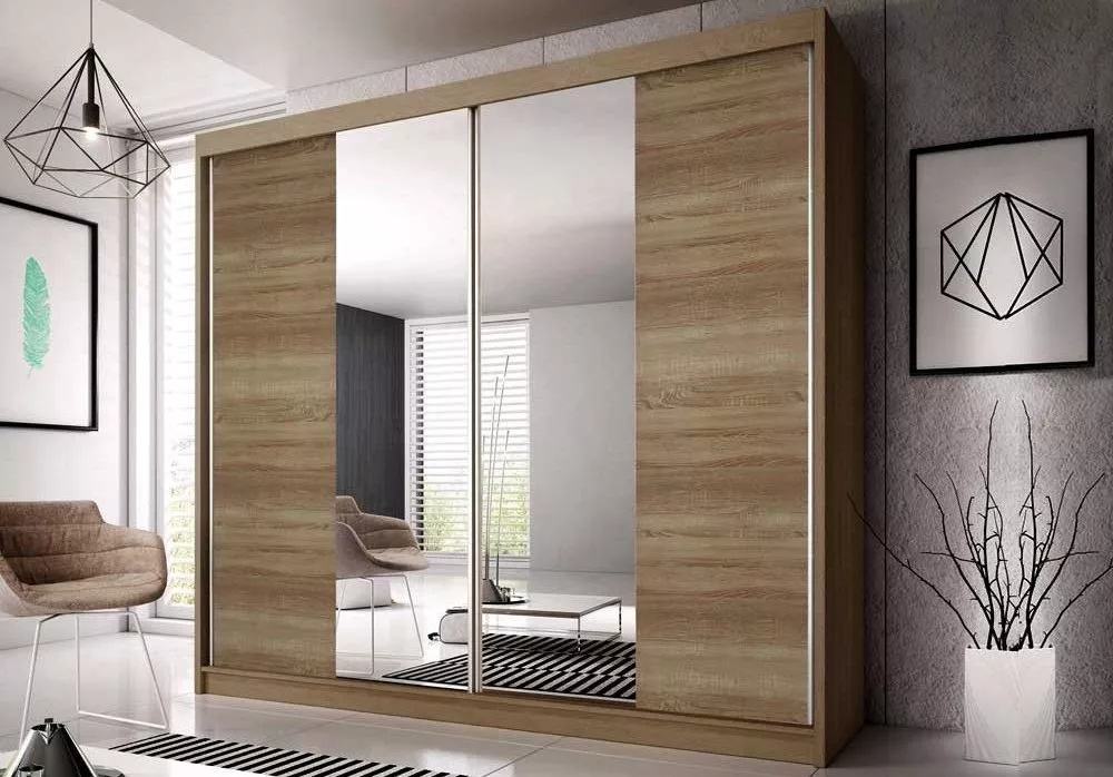 Skapis Multi 36 · Sonoma · 233 × 61 × 218 cm