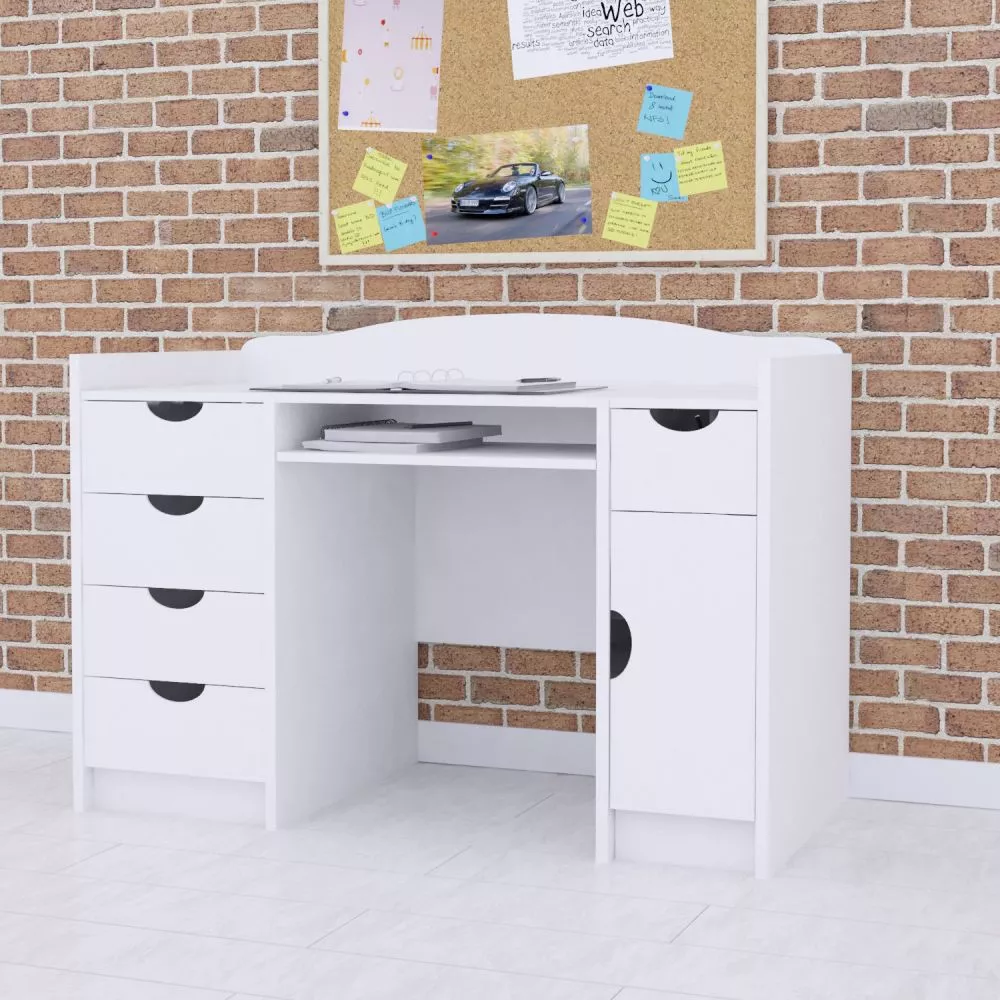 Bērnu rakstāmgalds Classic B01 Maksimālais augstums: 89 cm, · 125 × 75 × 60 cm