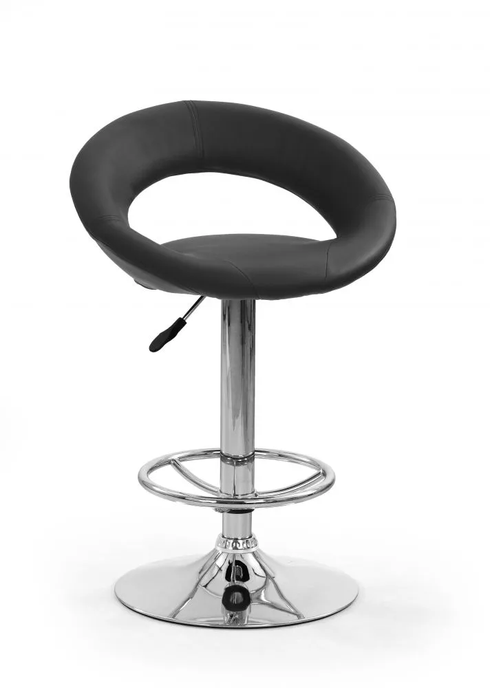 Krēsls H-15 · Melns · 80 × 54 × 46 cm
