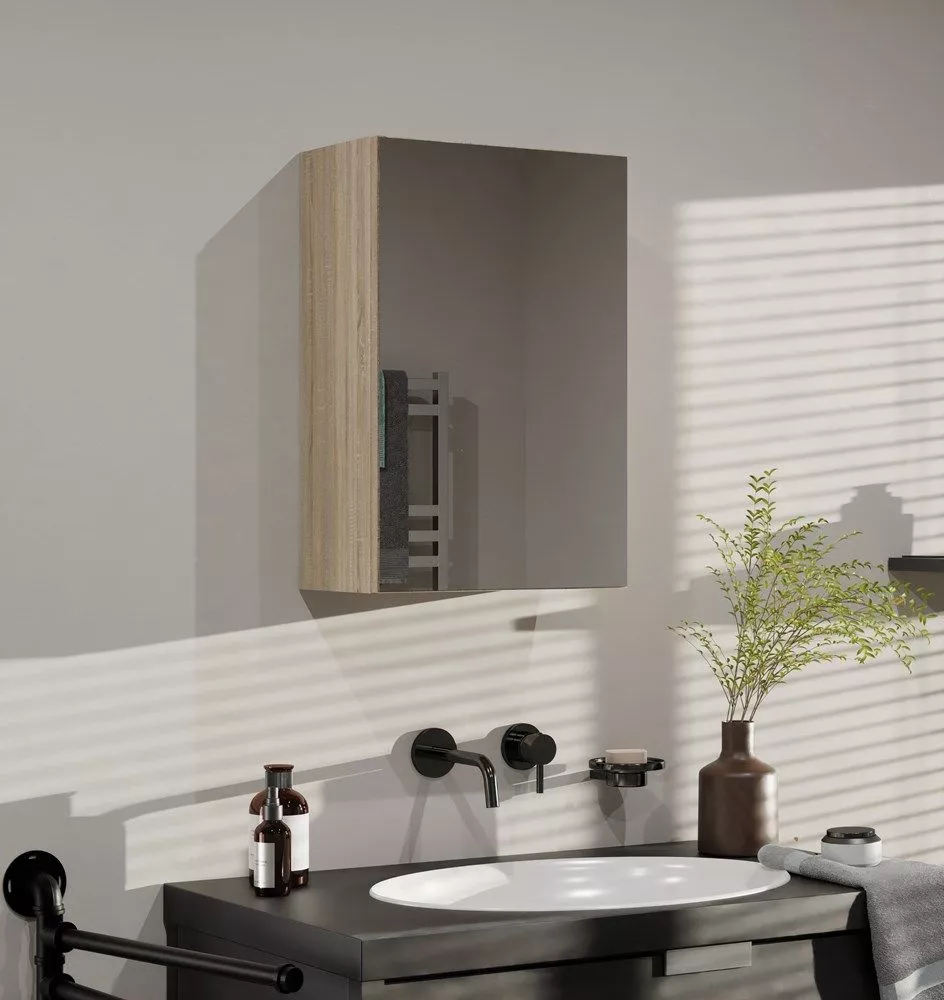 Vannas istabas skapītis Pola 1D · Ozols sonoma · 40 × 60 × 22 cm