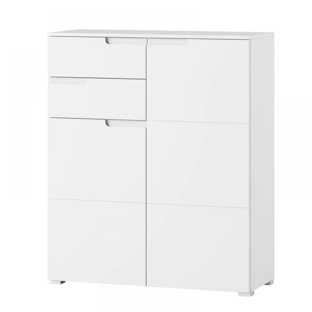 Kumode Selene 7 · Balts · 100 × 40 × 119 cm