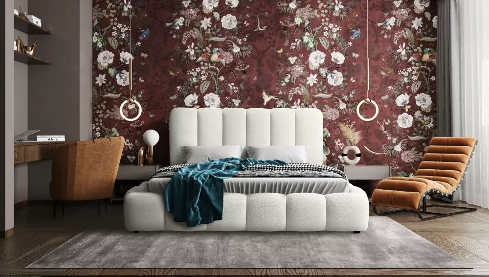 Gulta Dallas Premium Standard ar stelāžu Guļamvietas platums: 140 cm, Guļamvietas garums: 200 cm, stelāžas tips: koka, ·