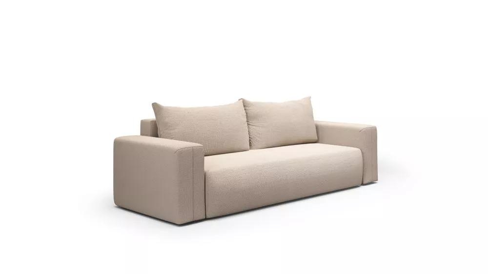 Dīvāns Torretta sofa standard · Gaiši bēšs · 97 × 258 × 72 cm