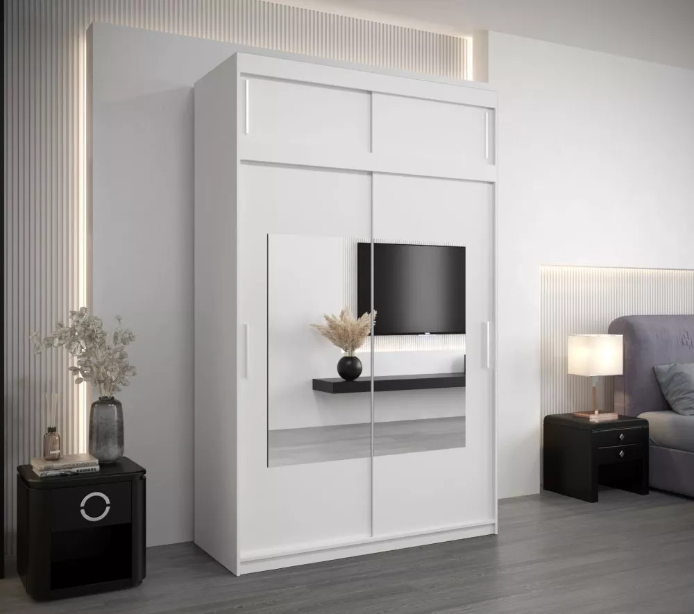 Skapis Torino SZ Premium · Balts · 150 × 62 × 240 cm