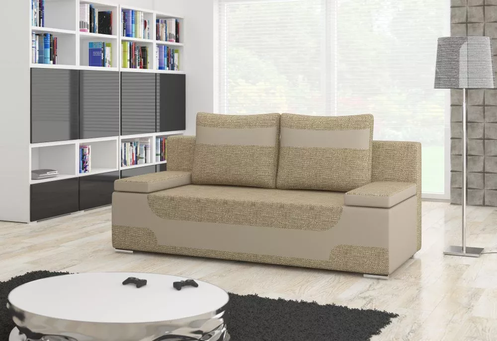 Dīvāns Area standard · Bēšs + krēms · 92 × 200 × 90 cm