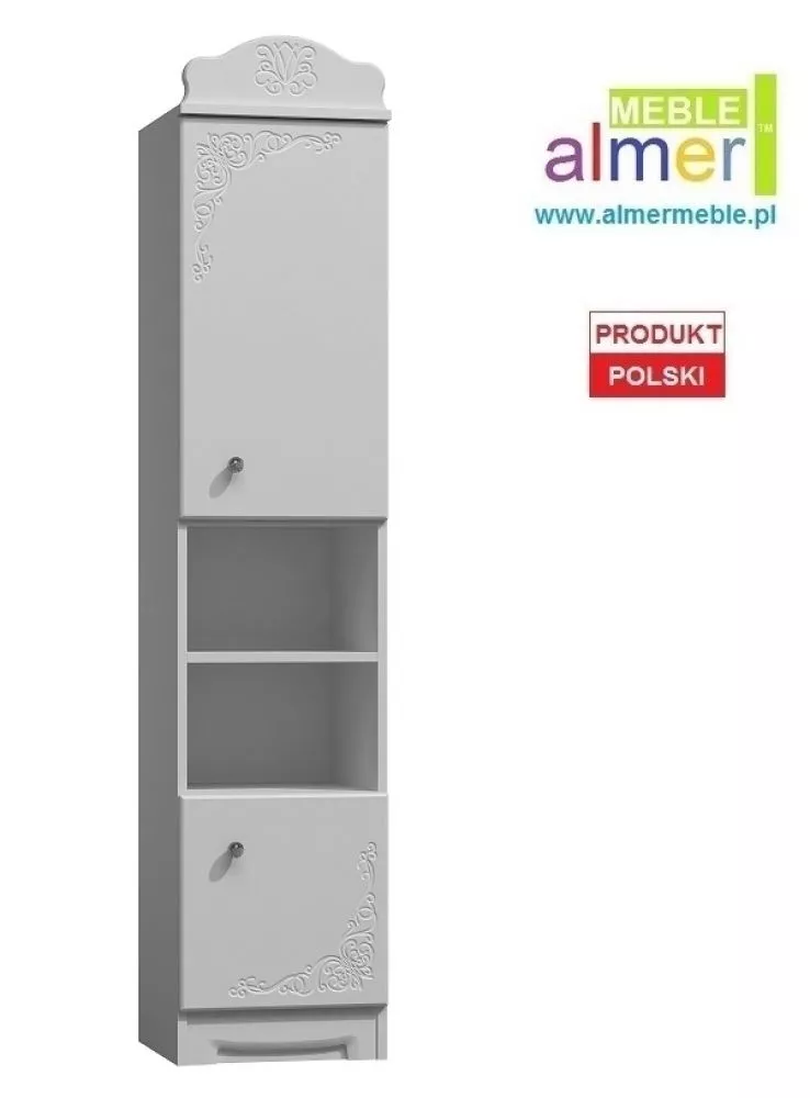 Plaukts Magic 03 · Balts · 40 × 192 × 40 cm