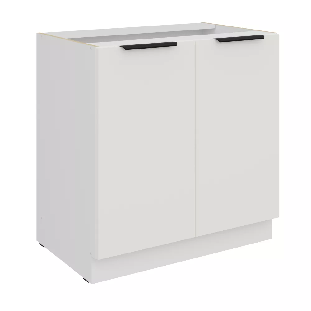 Virtuves skapis Aria White 80 D 2F BB