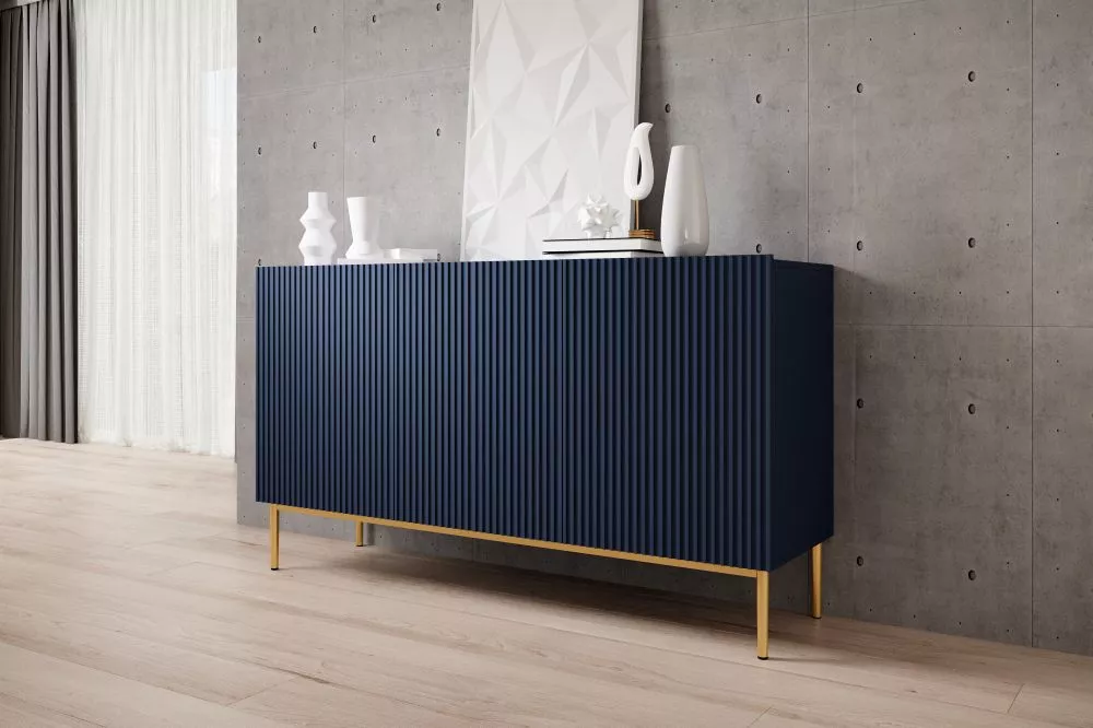Kumode Nicole K150 3D Gold · Zils · 150 × 45 × 85 cm