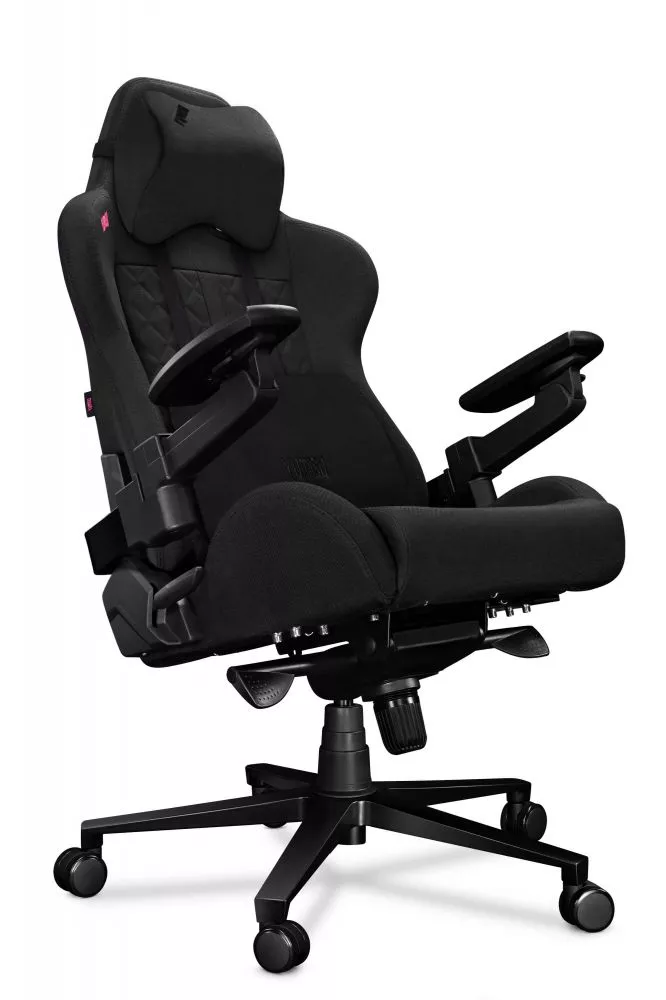 Datorkrēsls Yumisu 2050X Sēdvietas platums: 39 cm, · Melna · 70 × 70 × 133 cm