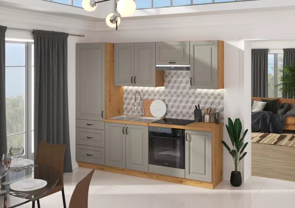 Virtuves komplekts Stilo Artisan 7 Materiāls : MDF + LKSP plātne,