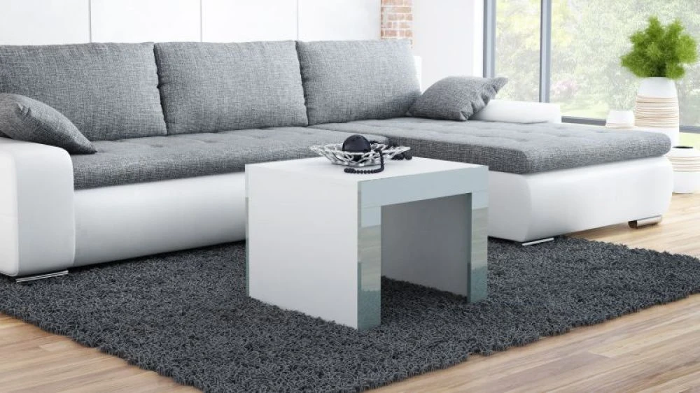 Žurnālgalds Tess 60 Korpusa krāsa: balts, · 60 × 60 × 50 cm