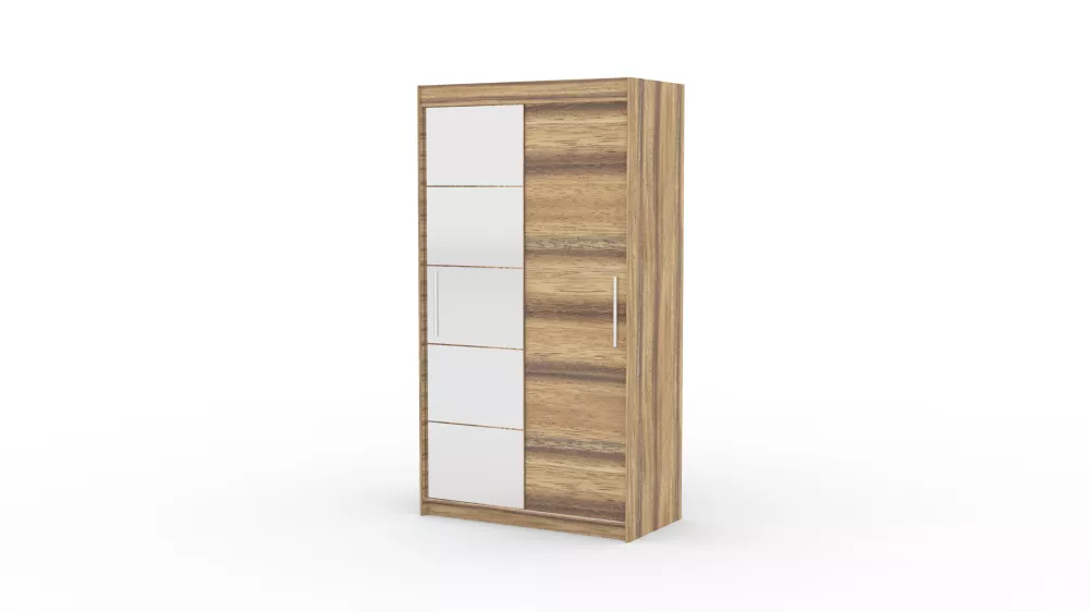 Skapis Esti · Ozols murano · 120 × 59 × 215 cm