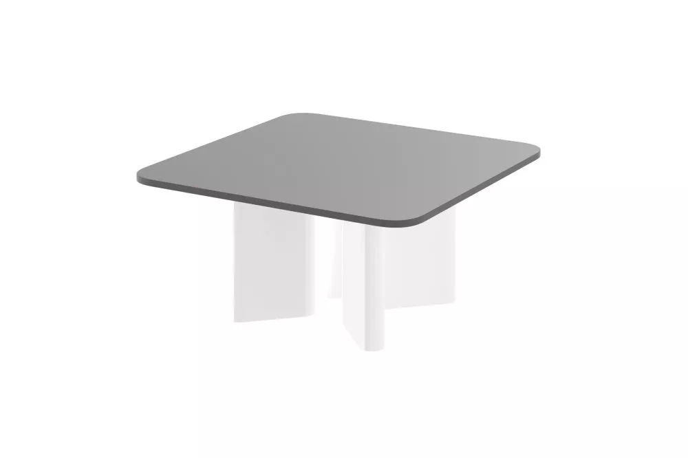 Žurnālgalds Diverso Gloss Korpusa krāsa: pelēks, · 80 × 80 × 50 cm