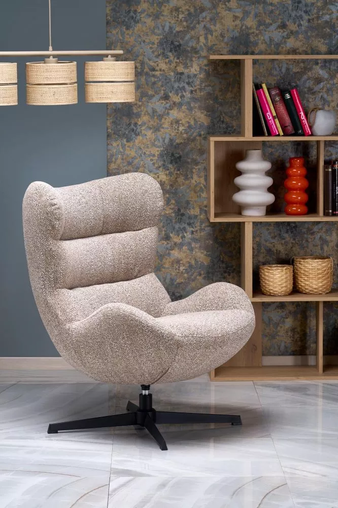 Krēsls Jackie Relax · Tumši bēšs · 96 × 75 × 88 cm