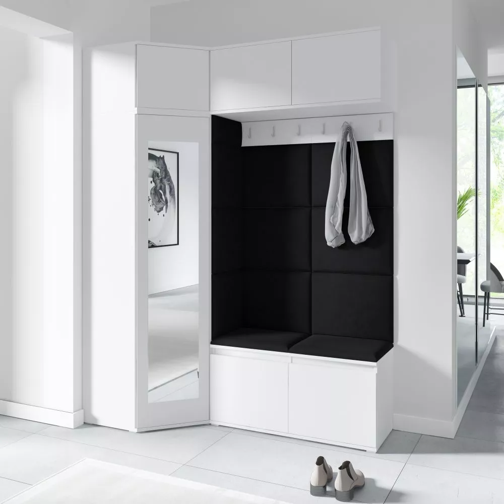 Apavu plaukts Emi 38 Trinity Korpusa krāsa: balts, · 170 × 225 × 70 cm