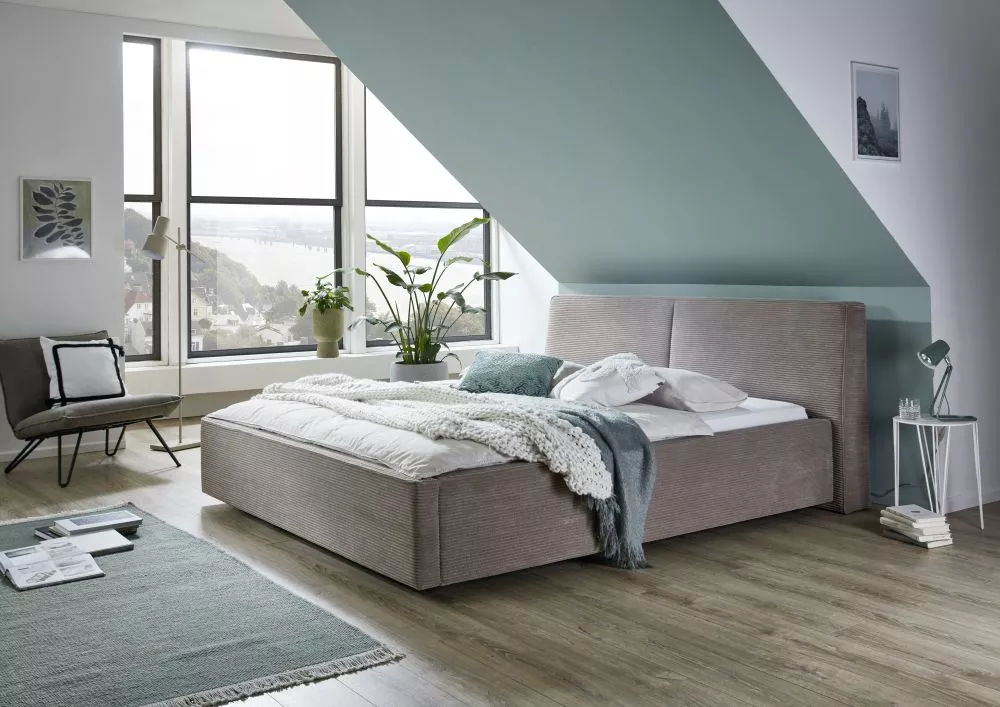 Gulta Magnum Basic Standard 160x200 Guļamvietas platums: 160 cm, Guļamvietas garums: 200 cm, · Kapučino · 192 × 229 × 95