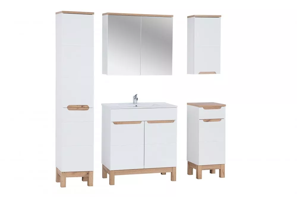 Vannas istabas komplekts Bali White 80-1 · 187 × 45 cm