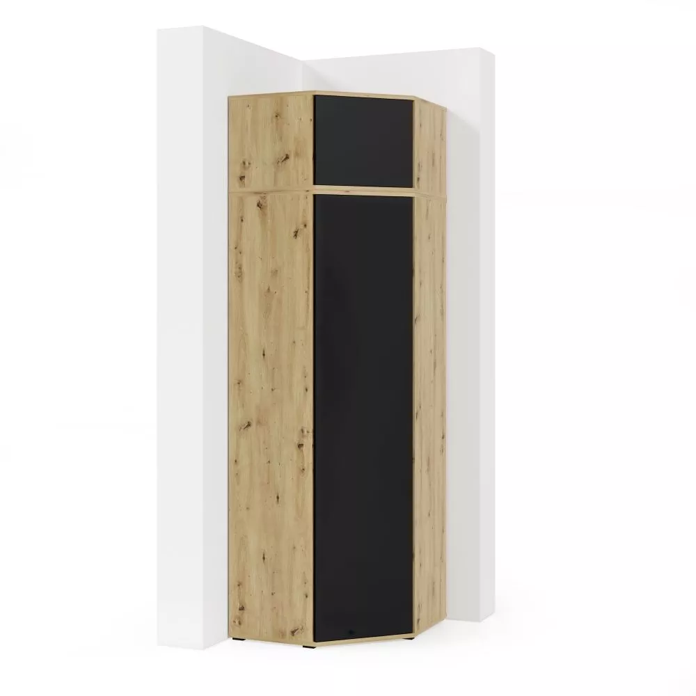 Skapis Corner Wardrobe Premium · 70 × 70 × 225 cm
