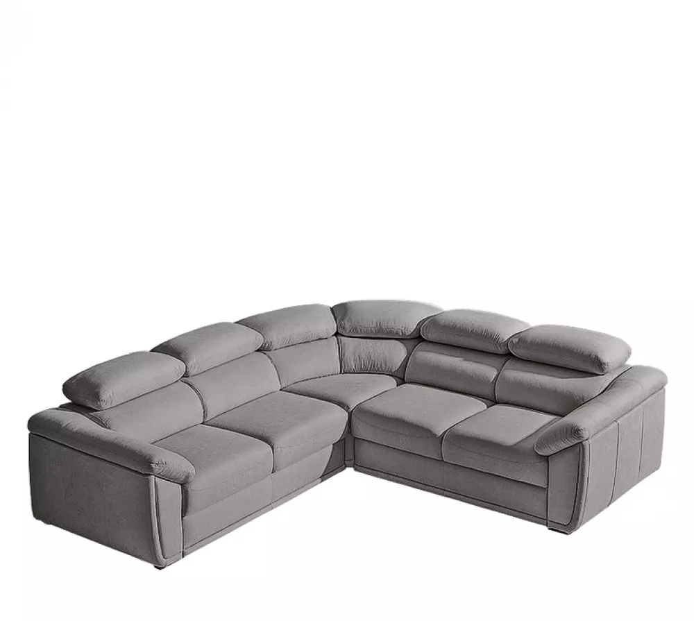 Dīvāns Cadiz 3 standard · Pelēks · 258 × 258 × 85 cm