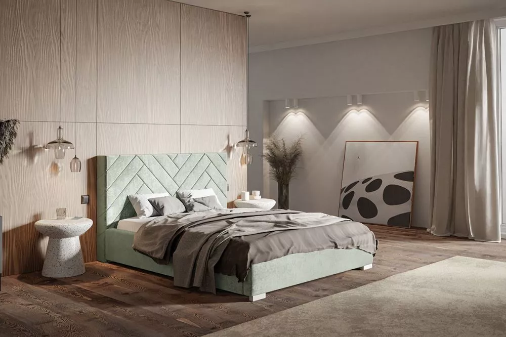 Gulta Top 4 Premium standard ar stelāžu Guļamvietas platums: 160 cm, Guļamvietas garums: 200 cm, stelāžas tips: koka, · 