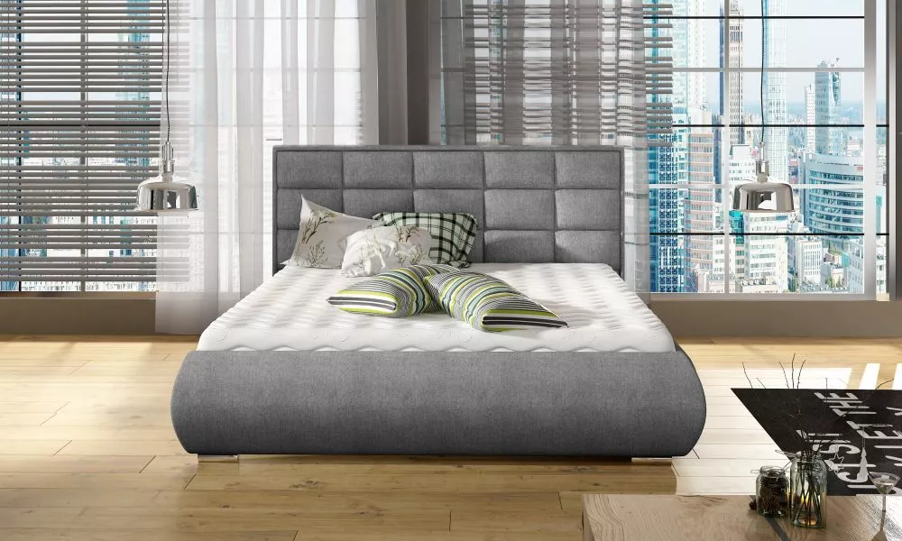 Gulta Boston Premium Standard ar stelāžu Guļamvietas platums: 90 cm, Guļamvietas garums: 200 cm, stelāžas tips: metāla, 