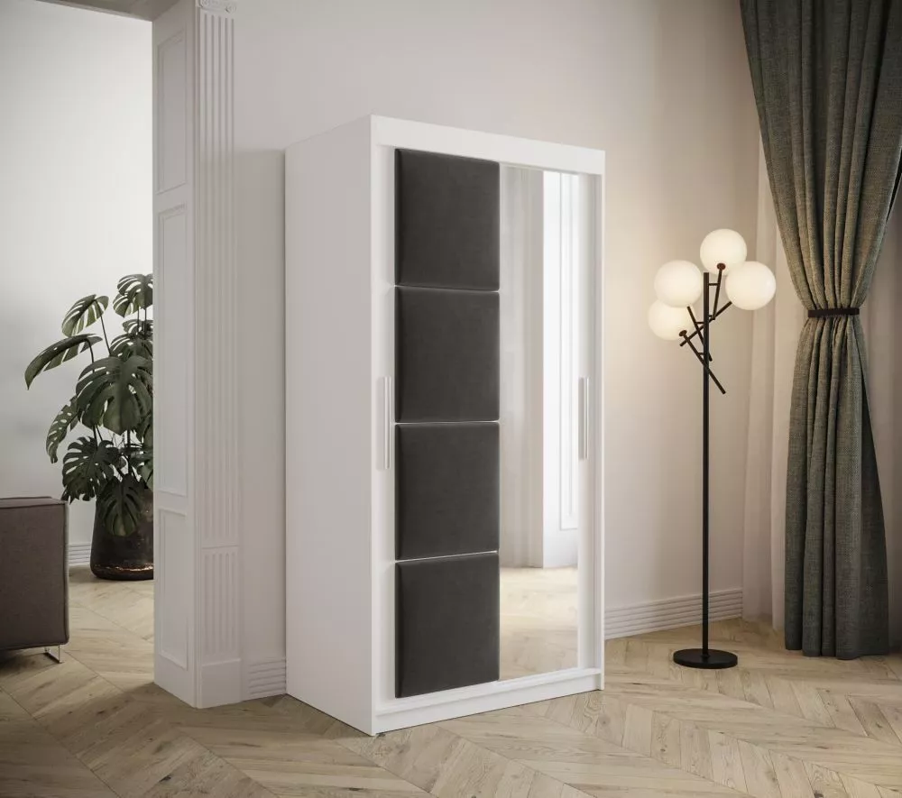 Skapis Tapi White · 100 × 62 × 200 cm
