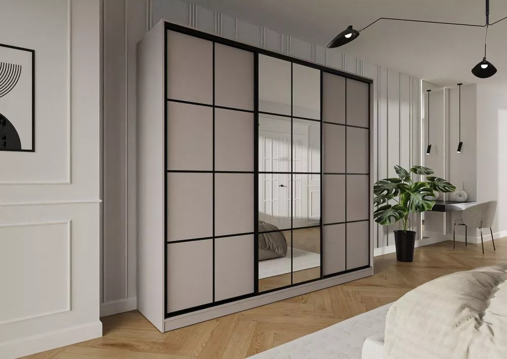 Skapis Trend 12 · Kašmira · 250 × 60 × 245 cm