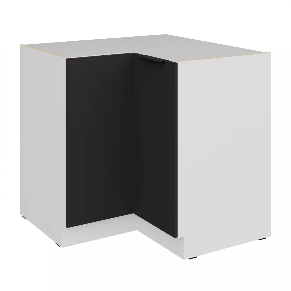 Virtuves skapis Aria Black 90x90 DN 2F BB