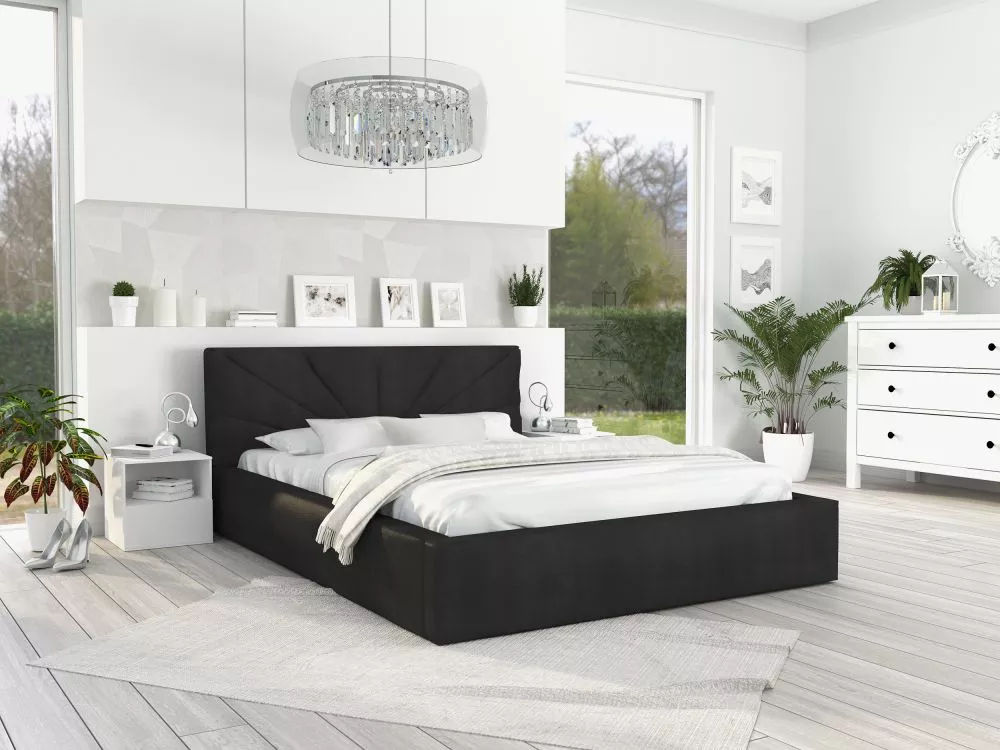 Gulta Georgia Premium Standard ar stelāžu Guļamvietas platums: 160 cm, Guļamvietas garums: 200 cm, stelāžas tips: metāla