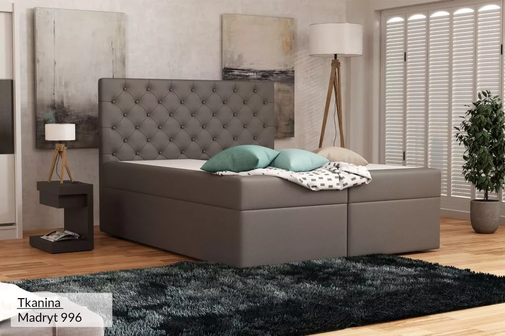 Gulta Alle Eco Standard Guļamvietas platums: 120 cm, Guļamvietas garums: 200 cm, · Pelēks · 122 × 210 × 120 cm