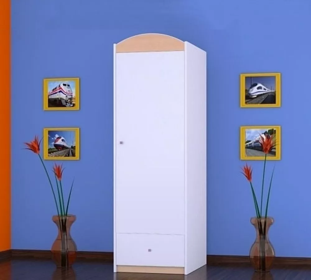 Bērnu skapis Happy SZ05-B · 60 × 54 × 187 cm