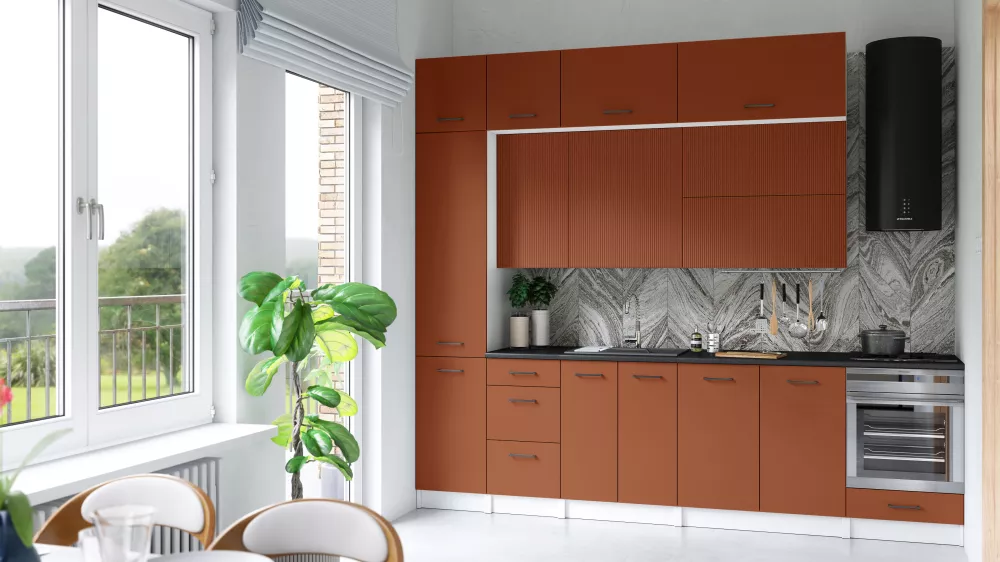 Virtuves komplekts Dafni Materiāls : MDF + LKSP plātne,
